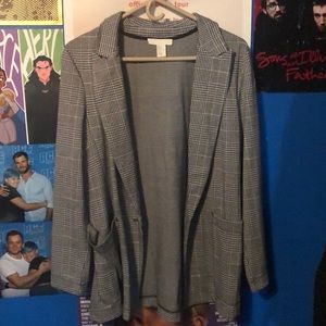 Plaid Blazer